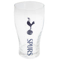 Clear-Navy - Front - Tottenham Hotspur FC Official Wordmark Football Crest Pint Glass