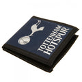 Navy-Black-White - Front - Tottenham Hotspur FC Touch Fastening Canvas Wallet
