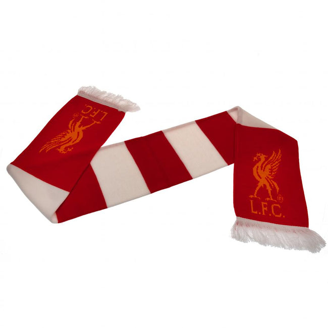 Red-White - Side - Liverpool FC Bar Scarf