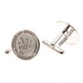 Silver - Front - Newcastle United FC Sterling Silver Cufflinks