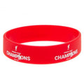 Red - Back - Liverpool FC Premier League Champions Silicone Wristband