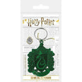 Green - Back - Harry Potter Slytherin Metal Keyring