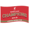 Red-Gold - Front - Liverpool FC Premier League Champions Flag