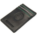 Black - Front - Celtic FC Leather Card Holder