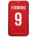Red - Front - Liverpool FC Firmino Phone Case