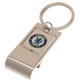 Silver-Blue - Front - Chelsea FC Executive Bottle Opener Keyring