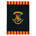 Black-Green-Yellow - Side - Harry Potter Hogwarts Tea Towel Set (Pack of 2)