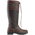 Brown - Front - Brogini Womens-Ladies Warwick Leather Country Boots