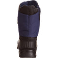 Navy Blue - Close up - Trespass Youths Unisex Kukun Pull On Winter Snow Boots