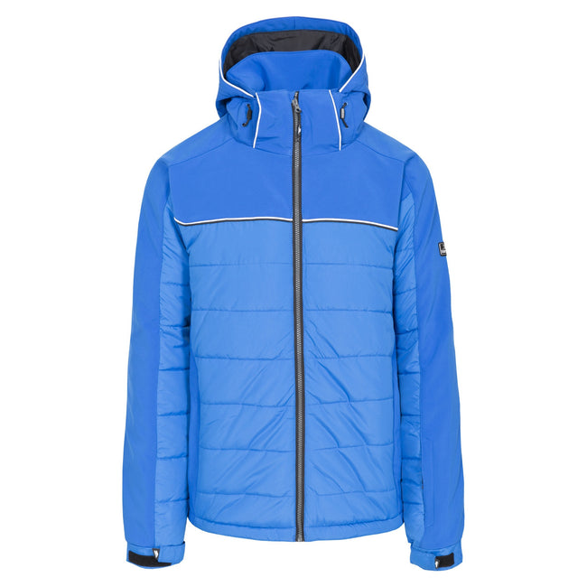 Blue - Front - Trespass Mens Drafted Windproof Ski Jacket