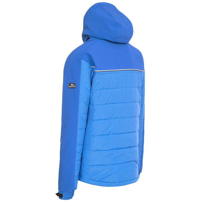Blue - Back - Trespass Mens Drafted Windproof Ski Jacket