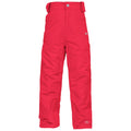 Red - Front - Trespass Childrens-Kids Bombinate Ski Trousers