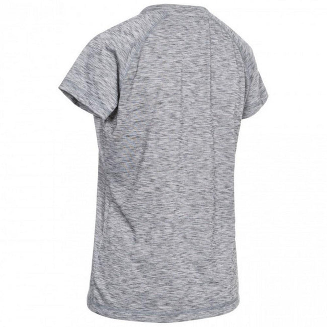 Grey Marl - Back - Trespass Womens-Ladies Relays Sport T-Shirt