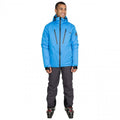 Vibrant Blue - Back - Trespass Mens  DLX Banner Ski Jacket