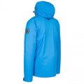 Vibrant Blue - Side - Trespass Mens  DLX Banner Ski Jacket