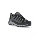 Dark Grey - Front - Trespass Mens Cardrona II Vibram Walking Shoes