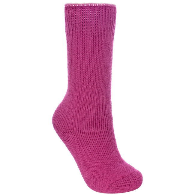 Pansy - Front - Trespass Womens-Ladies Fuzz Ultra Thick Warm Winter Thermal Socks