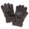Brown Marl - Front - Timberland Mens Knitted Gloves