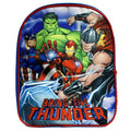 Navy-Red - Front - Avengers Childrens-Kids Bring The Thunder Backpack