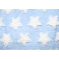 Blue - Side - Snuggle Baby Babies Star Wrap
