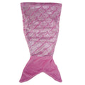 Pink - Front - Snuggle Baby Babies Mermaid Tail Wrap