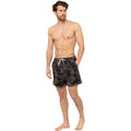 Camo - Side - Tom Franks Mens Camo Printed Swim Shorts