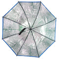 Royal Blue - Back - X-Brella Metallic Stick Umbrella