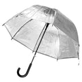 Silver - Side - X-Brella Metallic Stick Umbrella