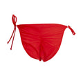 Red - Back - Brave Soul Womens-Ladies Bikini Bottoms