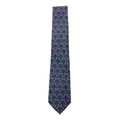 Navy-Candy Canes - Front - ProClimate Mens Christmas Tie